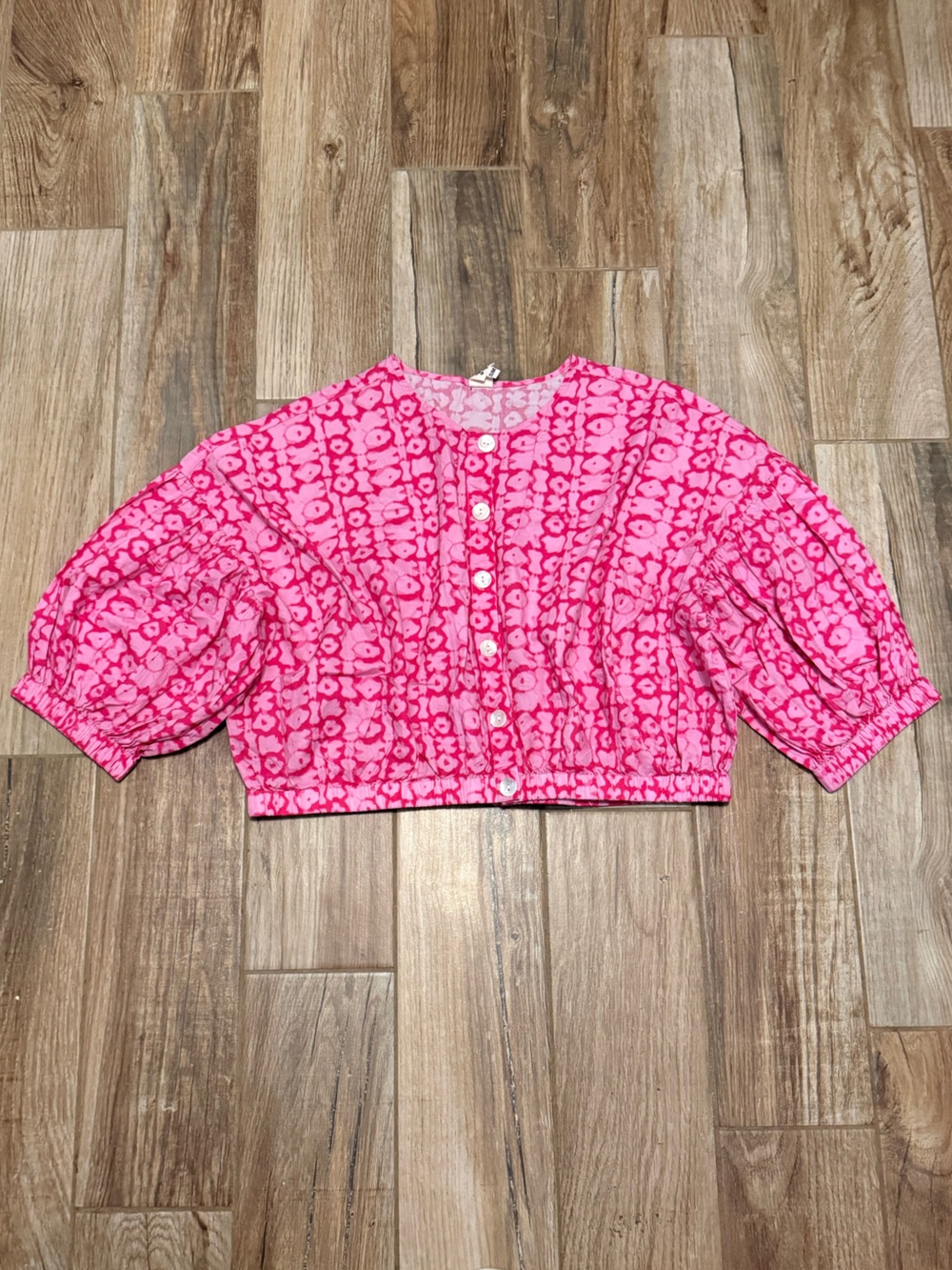 Ivy Jane Pink Block Jacket Top